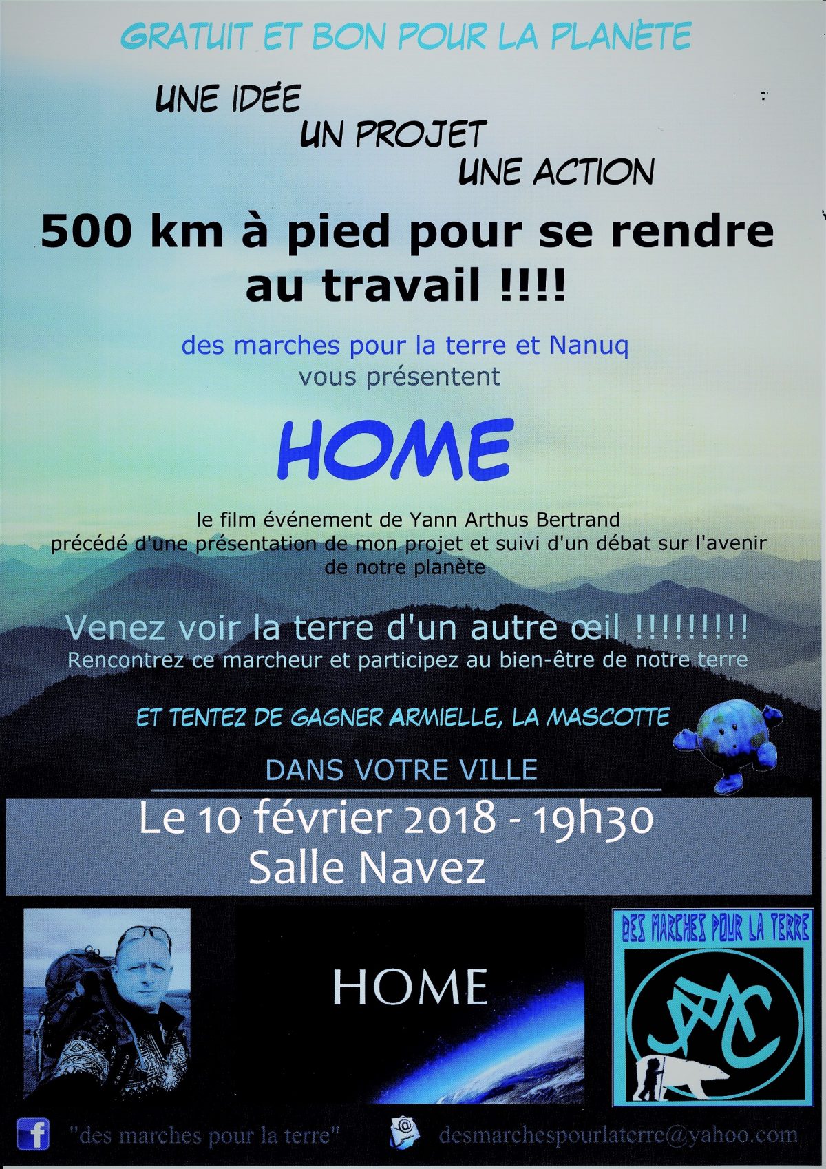 Il parcourt 500 km pour la planète !