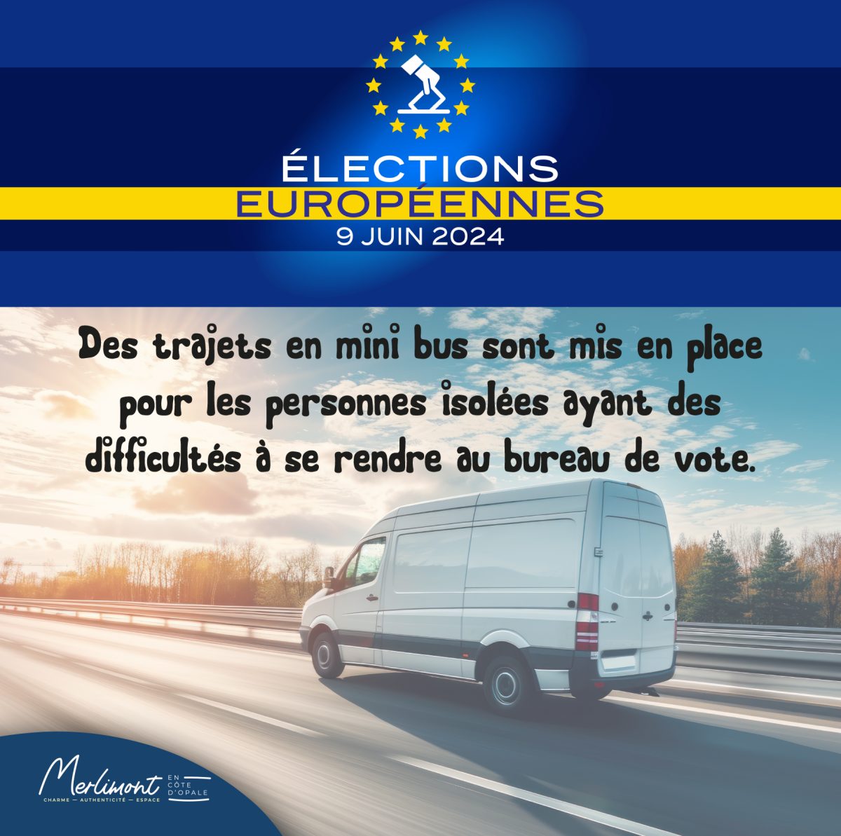 Service de transport – élections européennes