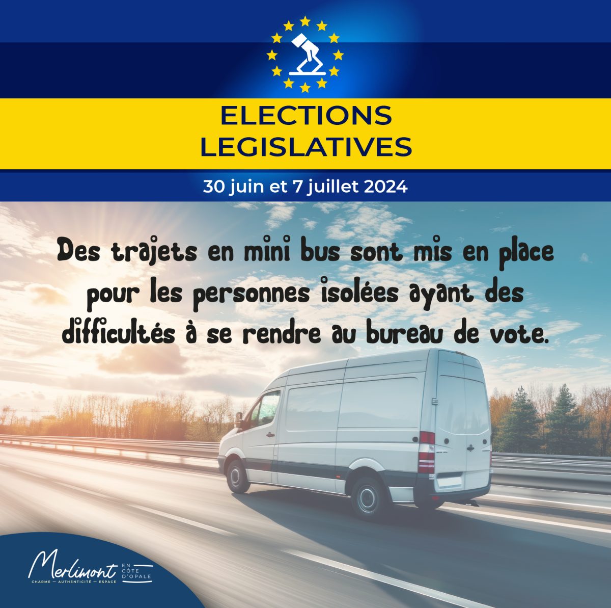 Service de transport – élections législatives